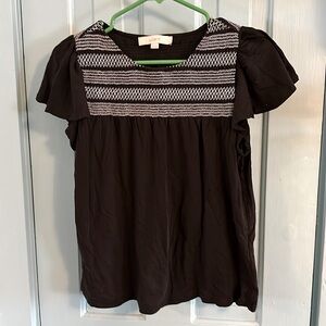 Cute cotton Loft top!